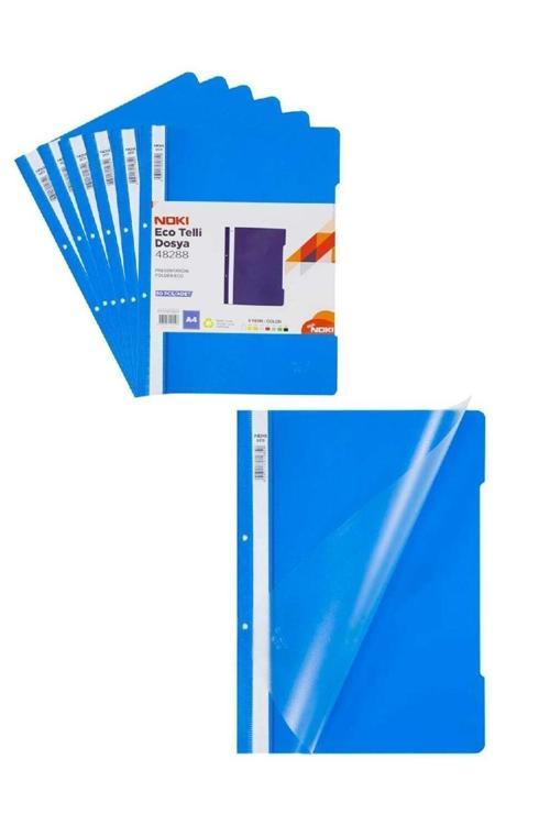 Dosya Eco Mavi Telli Dosya 500"Lü Paket Plastik Kapak