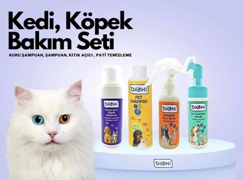 Kedi Köpek Bakım Seti 4'lü Paket