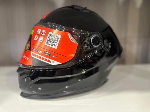 KASK MT BRAKER SV SOLİD A1 PARLAK SİYAH