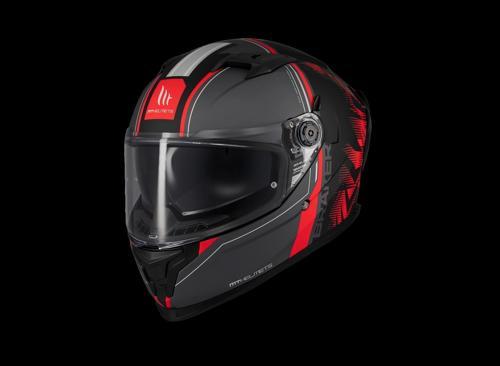 KASK MT BRAKER SV CHARM B5 MAT KIRMIZI