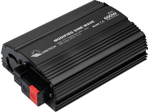 600 W Watt 12 V Volt Modifiye Sinüs Inverter 12Vdc-220Vac