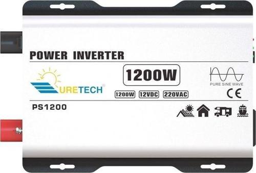 1000 Watt 12V Tam Sinüs Inverter 1200 W 12V-220V Invertör
