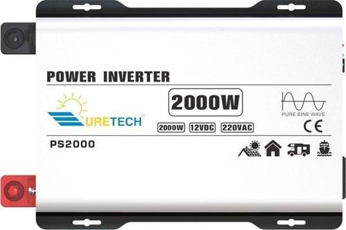 2000 Watt 12V Tam Sinüs Inverter 2000 W 12V-220V Invertör