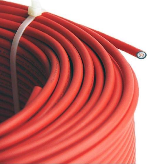 Solar Kablo 4Mm Kırmızı 10 Metre