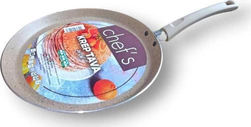 Granit Efektli Krep Tava 26 Cm Krem