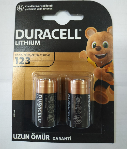 CR 123 A LITHIUM 3V PİL