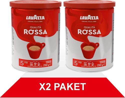 Qualità Rossa Filtre Kahve Teneke Kutu (250gr) x2