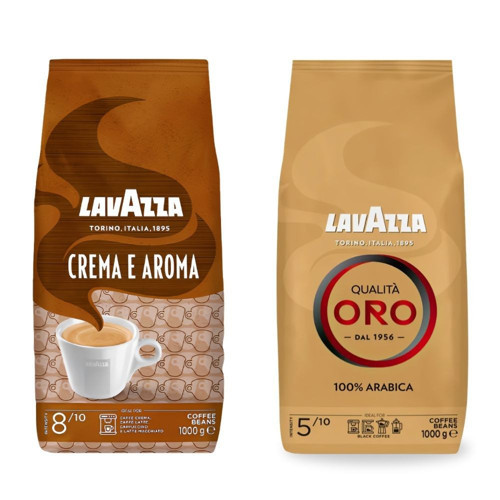 Qualità Oro + Crema E Aramo Çekirdek Kahve (1000gr) 2'Li Paket