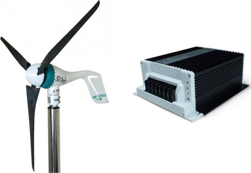 İsta Breeze 500 Watt 12V Rüzgar Türbini Aır Speed + Hibrit Şarj Kontrol Cihazı