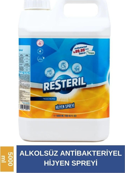 Antibakteriyel Banyo ve Mutfak Temizleyici Buzdolabı Klozet Dezenfektan Sprey Yüzey Temizleyici 5L