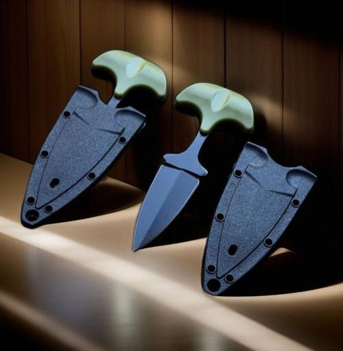 Ayı Dişi Kolye Çakı Bıçak Zincir Hediyeli