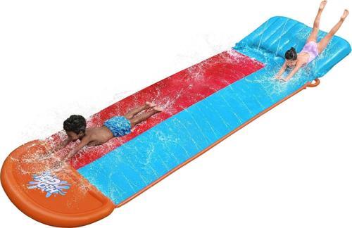 H2Ogo! Tsunami Splash Ramp Çift Kaydırak 488 Cm