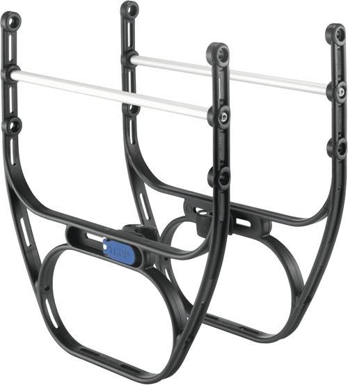 100017 Tour Rack Yan Çerçeve, Siyah, 33 X 30 X 8 Cm, L