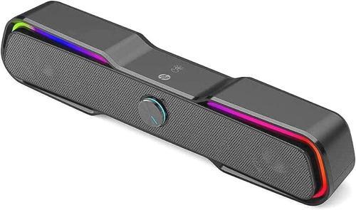 Bilgisayar Dhe-6002 Için Soundbar 2X3W Gaming Rgb