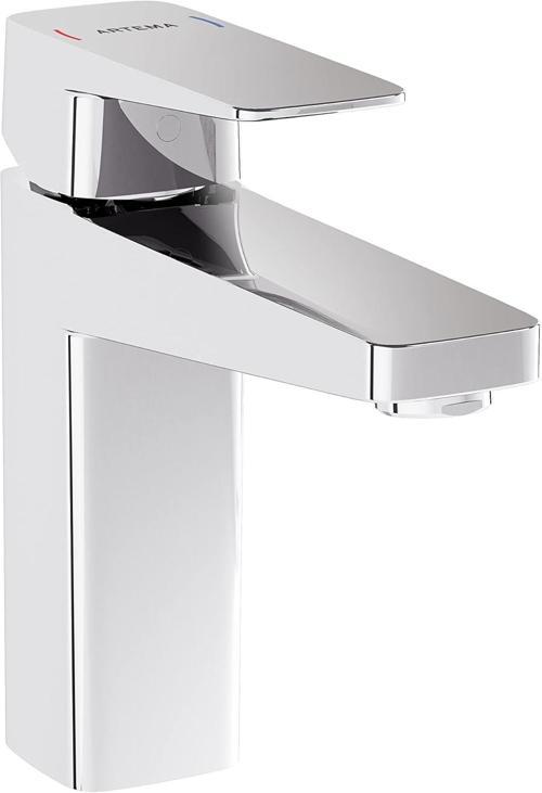 Vitra Root Square A42731 Yüksek Lavabo Bataryası, Krom