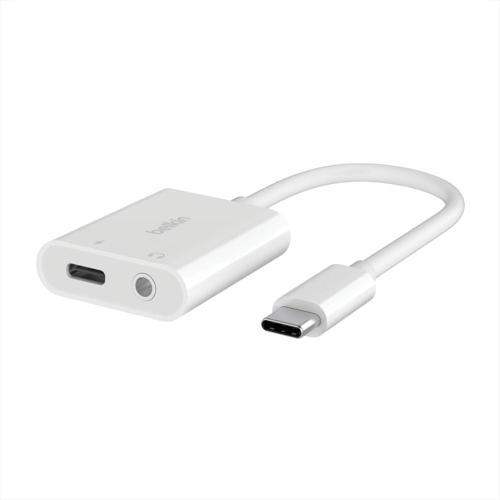 Rockstar™ 3,5 Mm Ses + Usb-C® Şarj Adaptörü, Usb-C 60W Güç Dağıtımlı Kulaklık Adaptörü Iphone