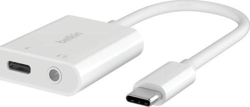 Rockstar™ 3,5 Mm Ses + Usb-C® Şarj Adaptörü, Usb-C 60W Güç Dağıtımlı Kulaklık Adaptörü Iphone