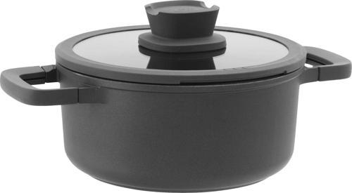 Leo Stone Yapışmaz Kapaklı Alüminyum Döküm Güveç 20 Cm