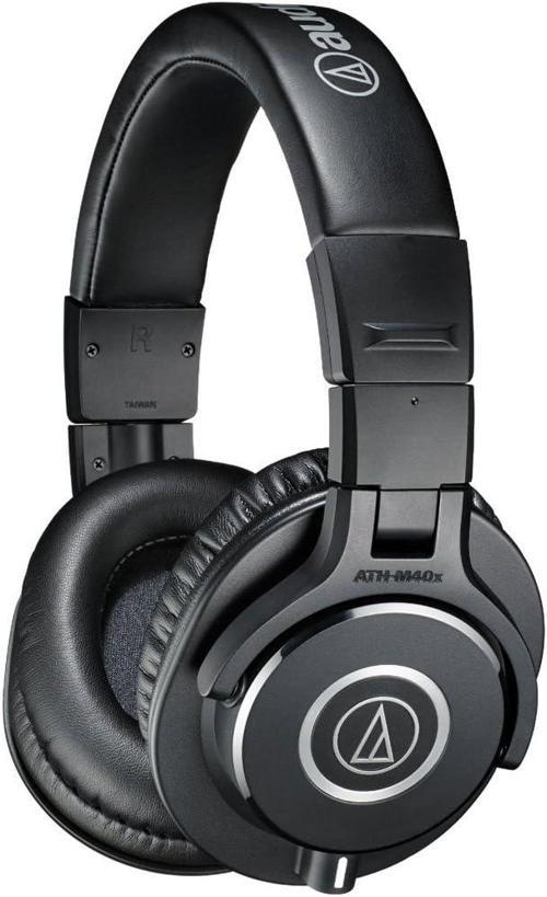 Ath-M40X Profesyonel Stüdyo Monitör Kulaklığı, Siyah, Standart