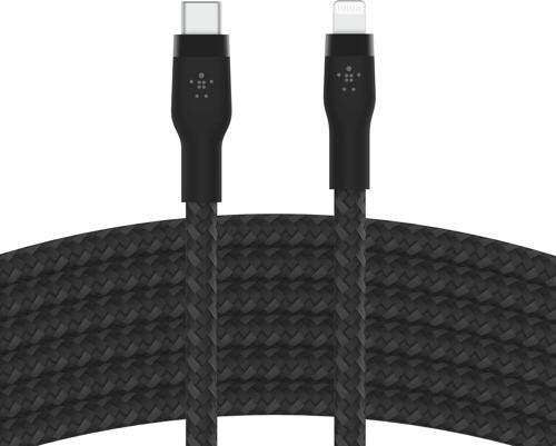 Boostcharge Pro Flex Örgülü Usb Tip C - Lightning Kablosu (2M/6,6 Ft), Mfi Sertifikalı 20W Hı