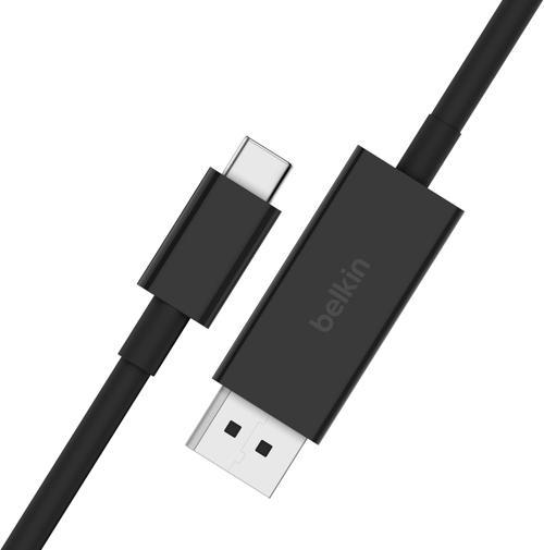 Usb Tip C - Displayport 1.4 Kablo 6.6Ft/2M, 32.4Gbps, 8K@60Hz Veya 4K@144Hz, Hbr3, Dsc, Hdcp