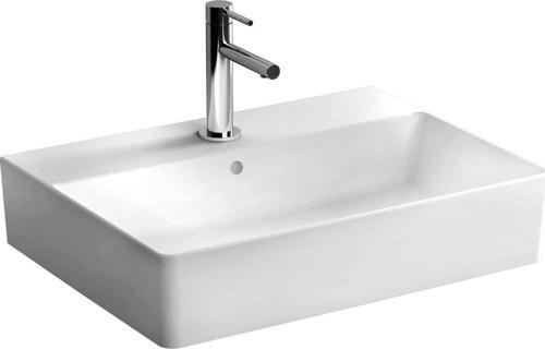 Nuo 7432B003-0001 Dikdörtgen Lavabo, 60 Cm, Beyaz