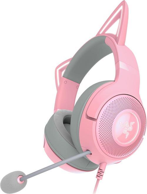 Kraken Kitty V2 - Kablolu Rgb Kulaklık Kedi Kulaklı (Reaktif Akış Aydınlatması, Razer Hypercle