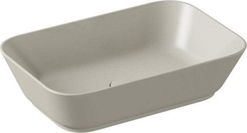 Geo 7425B020-0016 Dikdörtgen Çanak Lavabo, 60 Cm, Mat Bej