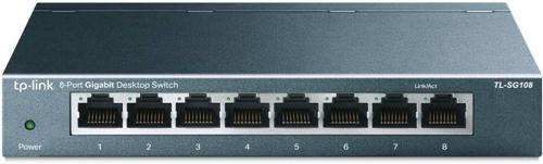 Tl-Sg108, 8-Port 10/100/1000 Mbps Gigabit Ethernet Switch 5 V Harici Güç Adaptörü