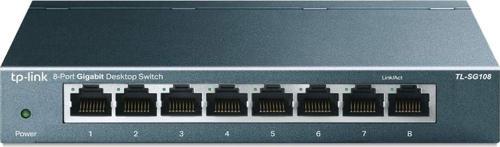 Tl-Sg108, 8-Port 10/100/1000 Mbps Gigabit Ethernet Switch 5 V Harici Güç Adaptörü