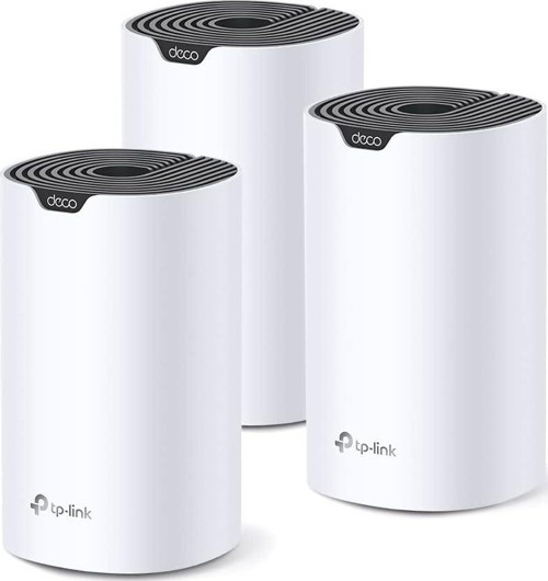 Deco S7 3-Pack, Ac1900 Mbps, Dual-Band, Gigabit Portları, 520 M²'Ye Kadar Kapsama Alanı, 100