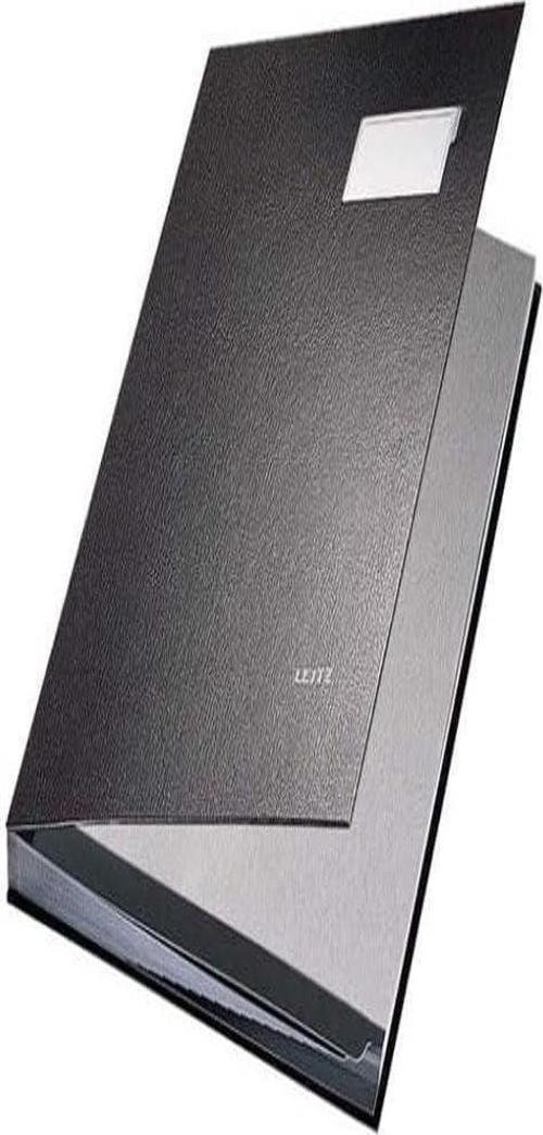 İmza Dosyası Pp 20 Bölmeli, Siyah