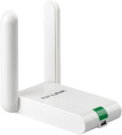 Tl-Wn822N, N300 Mbps Yüksek Kazanımlı Kablosuz Usb Adaptör, 2X3Dbi Anten, 1.5 M Usb Kablolu,