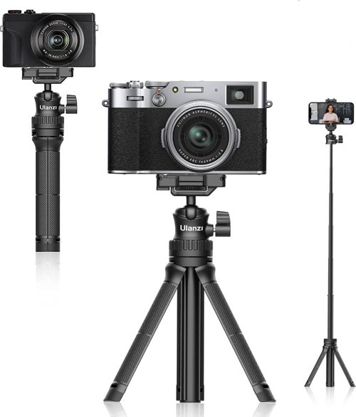 Mt-34 Çok Fonksiyonlu Uzatılabilir Tripod, Siyah