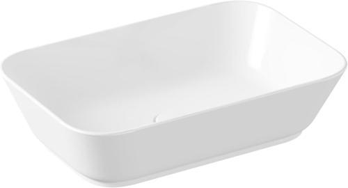 Geo 7425B003-0016 Dikdörtgen Çanak Lavabo, 60 Cm, Beyaz