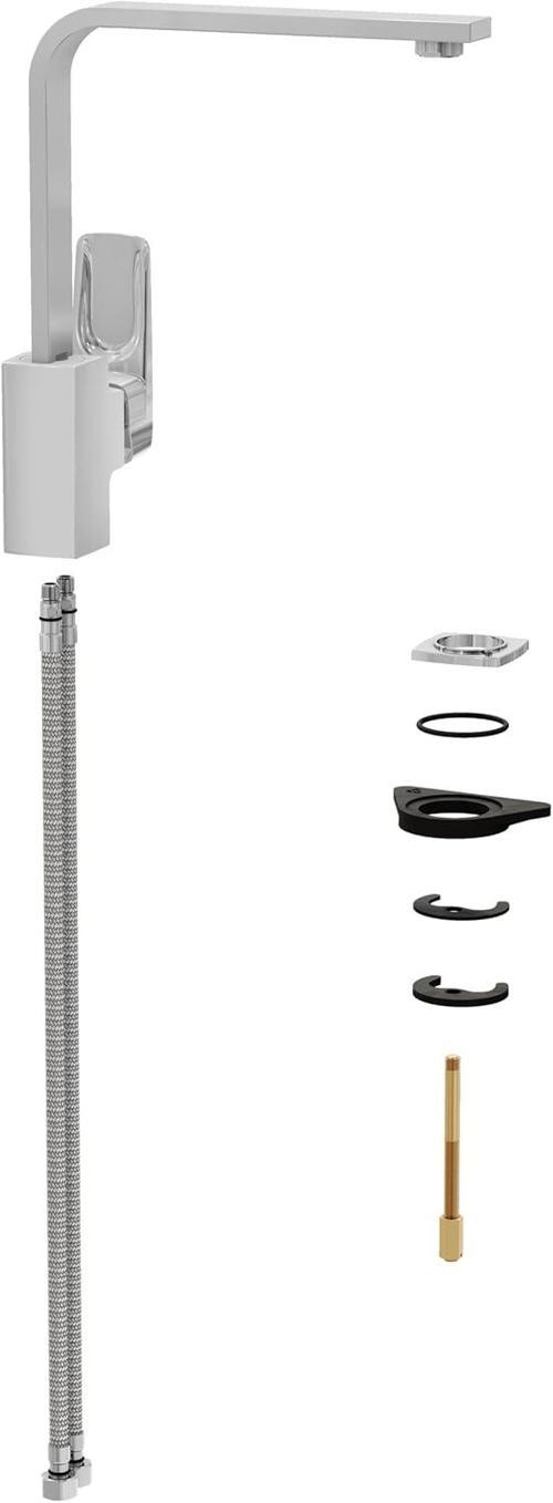 Vitra Root Square A Enaniye Bataryası, Krom