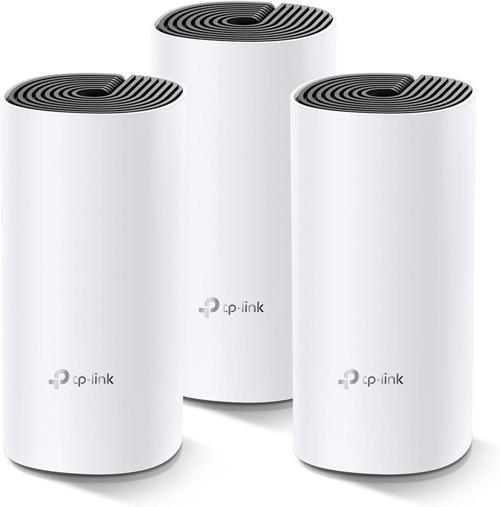 Deco M4 3-Pack , Ac1200 Mbps, Dual-Band, Gigabit Portları, 100 Cihaza Kadar Bağlanılabilirli