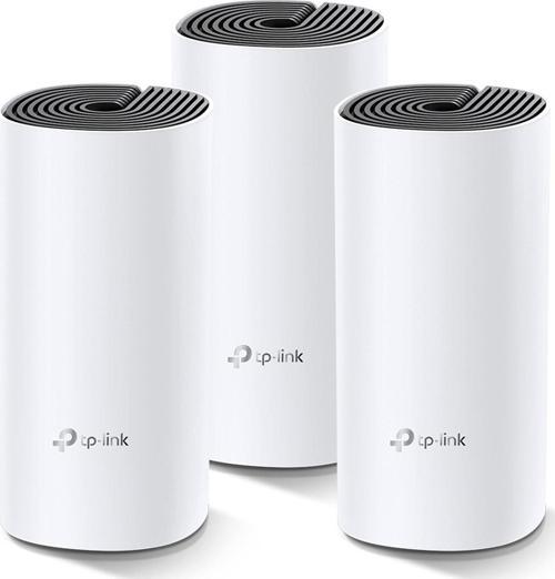Deco M4 3-Pack , Ac1200 Mbps, Dual-Band, Gigabit Portları, 100 Cihaza Kadar Bağlanılabilirli