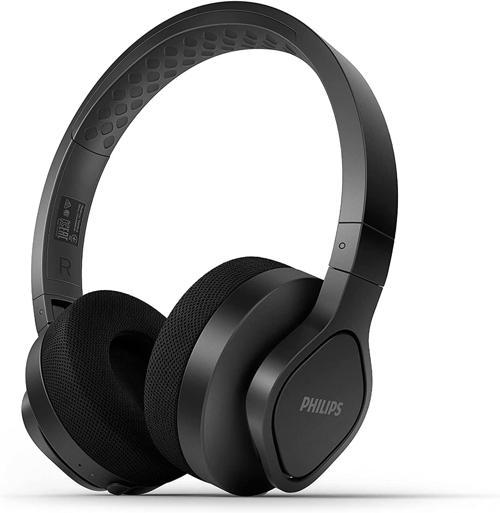 Taa4216Bk/00 Kulak Üstü Spor Kulaklık Kablosuz, 40 Mm Sürücü, 35 Saat Çalma Süresi, Ip55 Toz
