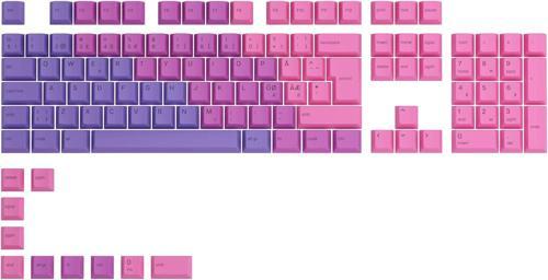 Pc Gaming Race Gpbt Tuş Takımı, 115 Pbt Tuş Takımı, Iso, No-Layout, Nebula