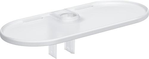 Vitalio Universal Sabunluk, 22 Mm Sürgülü Raylar Ile Uyumlu Raf, Duş Ve Banyo Aksesuarları, Ak