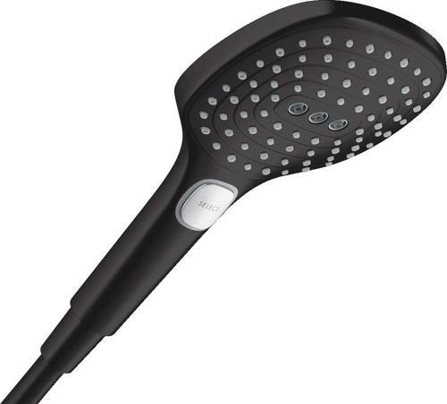 Duş Başlığı Raindance Select E, El Duşu 120 Mm, 3 Püskürtme Türü, Mat Siyah