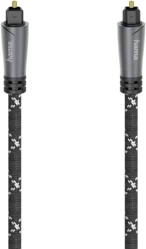 Audio Fiber Optik Kablo, Odt Fiş (Toslink), Metal,