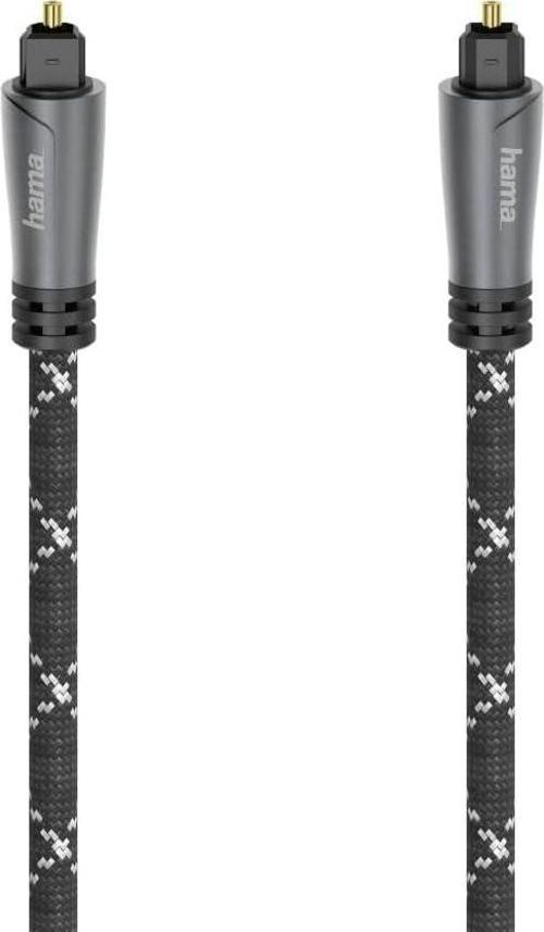 Audio Fiber Optik Kablo, Odt Fiş (Toslink), Metal,