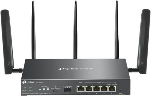 Er706W-4G, Omada 4G+ Cat6 Ax3000 Gigabit Vpn Router