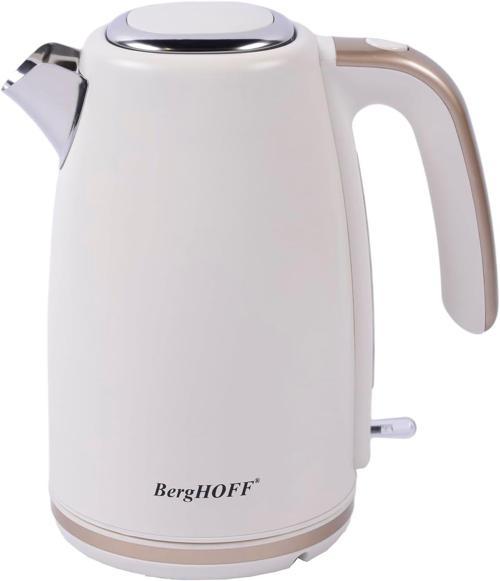 Worldwide Gem Pearl 1.7 Litre Vanilya Krem Rengi Gold Modern Su Isıtıcı