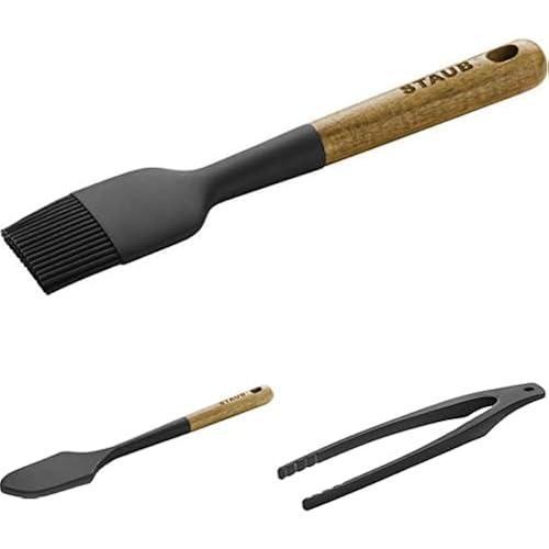 405031090 Hamur Fırçası Ve Staub Pastacı Spatulası, Paslanmaz Çelik Ve Staub Tongs