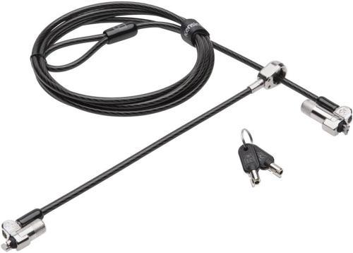 K64448Ww Sicherheitschloesser Nano-Security Slot Siyah/Gümüş