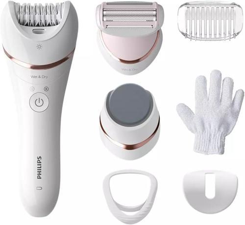 Epilasyon Cihazı, Islak Ve Kuru Kablosuz Kullanım, Led Işık, Ekstra Geniş Başlık, Hassas Böl
