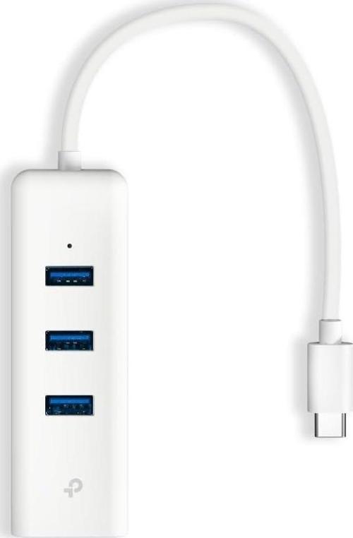 Ue330C, Usb Type-C Den 3 Adet Type-A 3.0 Hub Ve Gigabit Ethernet Adaptörü